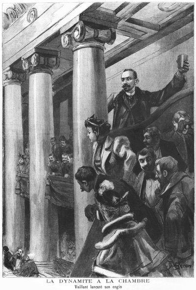 Esplosione di dinamite nella Camera dei Deputati a Parigi, dicembre 1893 da Jose Belon